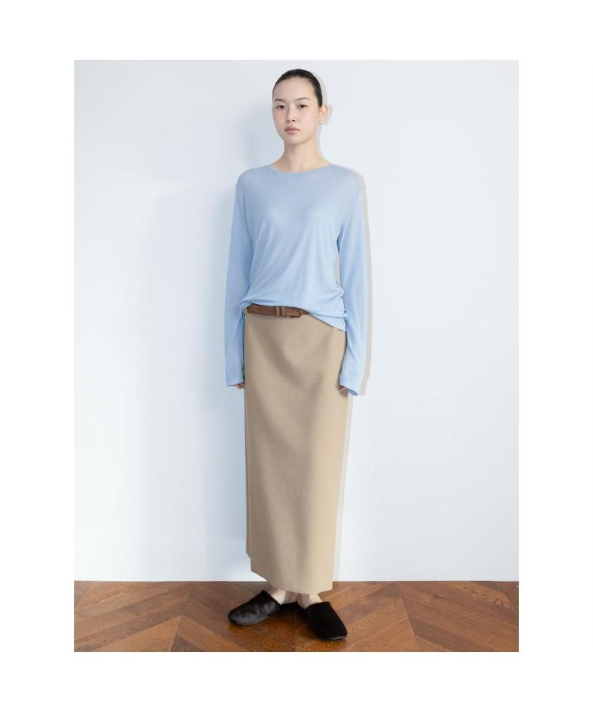 Diaepeocheo Classic H Line Skirt Beige (Ta6227A02A)