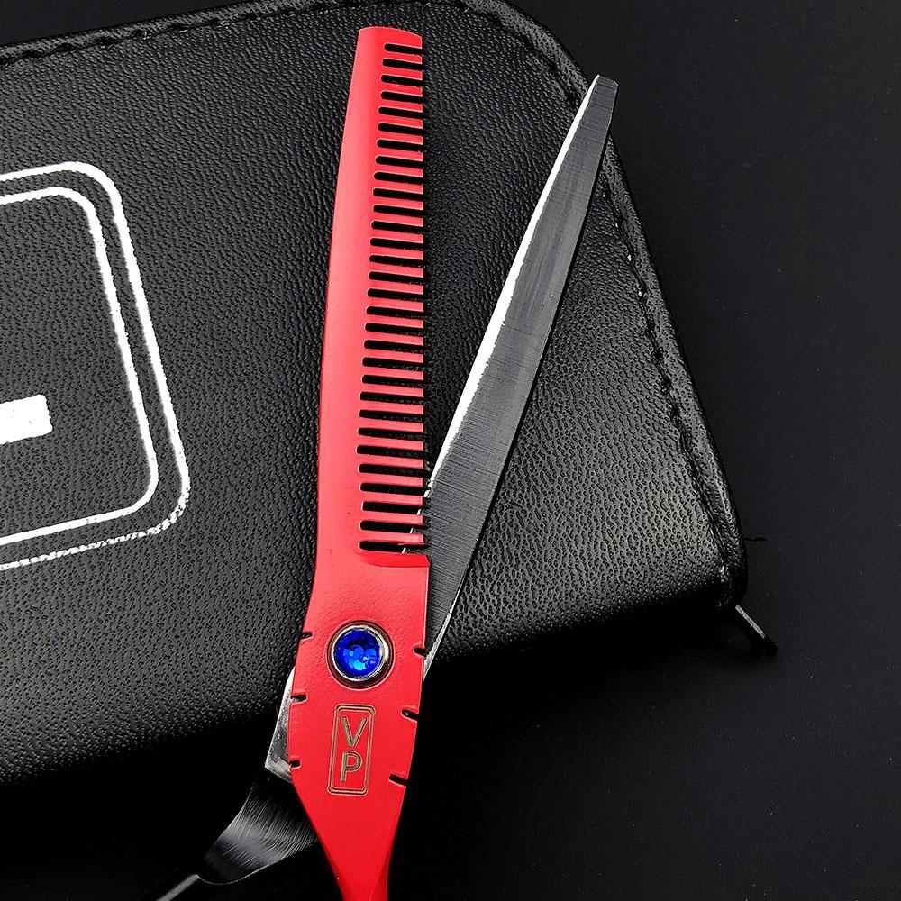 6,0 Zoll Japanische Professionelle Friseurschere Professionelles Haarscheren-Set Haarschneideschere Barbierschere Schnittmesser