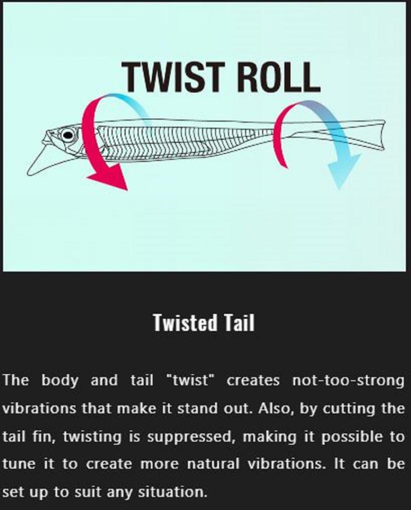 Jackall Soft Lure Drift Fry Elastomer 4 Inch Sight Kuwase Wakasagi (6194)