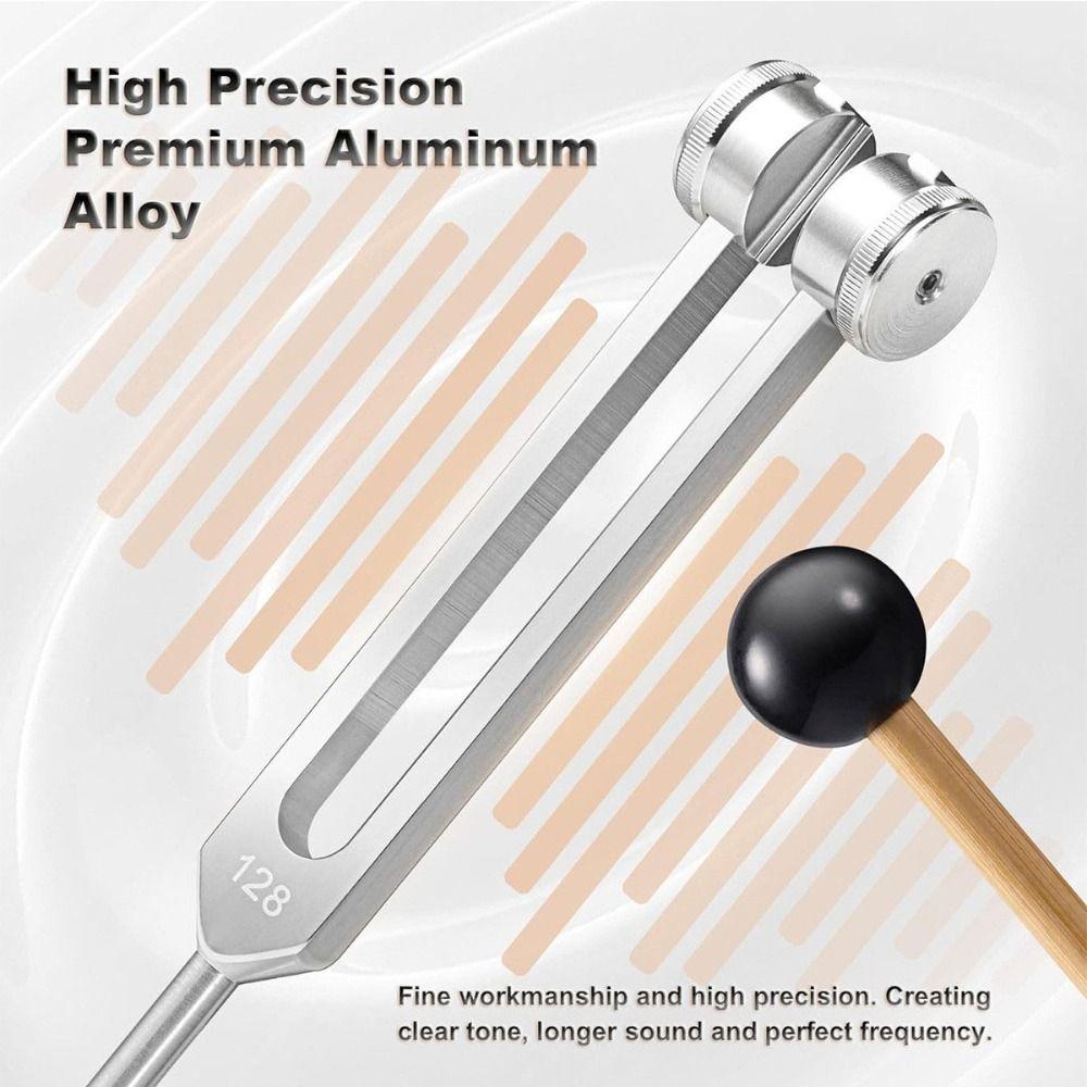 Ear Cleaning Tools Tuning Fork Set  for Healing Chakra Sound Therapy Reliever Stress