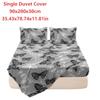 1PC Butterfly Print Fitted Sheet Mattress Cover Rectangular Dirt-Proof Mattress Protector for Bedroom Guest Room Homestay