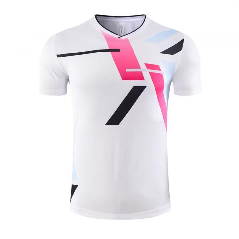 Short Sleeve Sports Shirts Men Women Table Tennis Badminton Training Jerseys Plain Athletic Tops