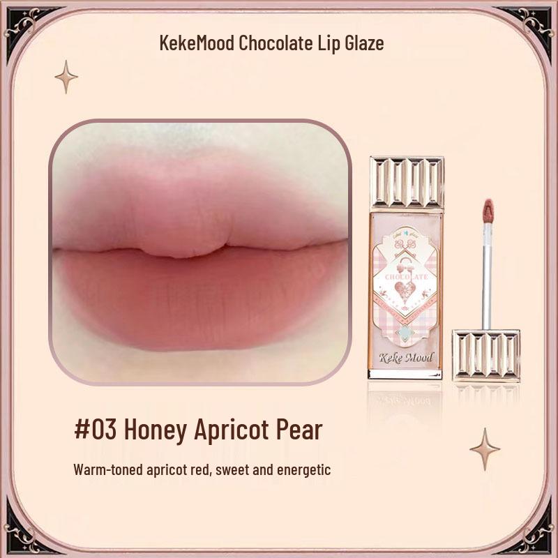 Kekemood Матовая вельветовая помада Chocolate Cloud