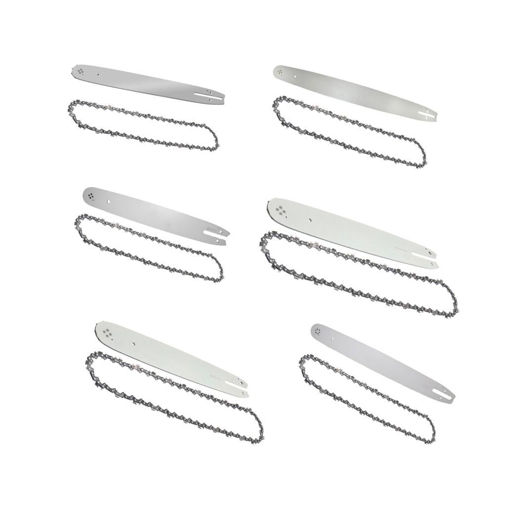 Chain Saw Guide Bar and Chain Saw Tool Accessories Repairer Tool Guide Saw Chain Easy Installation Replacement Saw Chain Bar