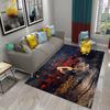 3D Horses Carpet for Living Room Sofa Area Rug Bedroom Bedside Decor Mat Kitchen Rug Children Play Non-slip Carpets for Bathroom
