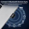 Adaptador Bluetooth USB 6.0 Dongle Receptor 5.4 Para PC Receptor Bluetooth Alto-falante Mouse Teclado Transmissor de Áudio