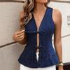 Women's Casual Sleeveless Fashion Lace Vest
