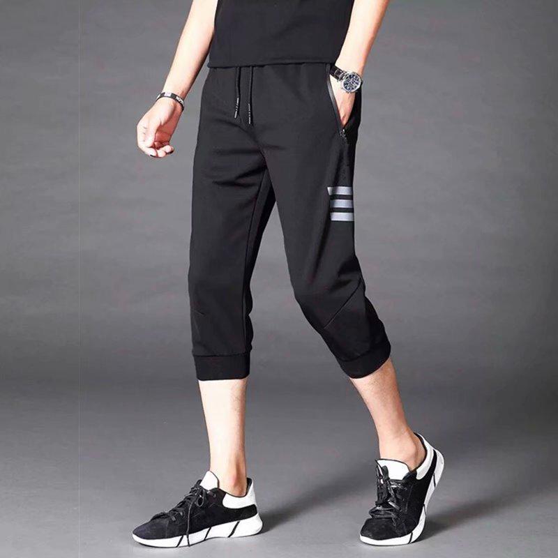 

Мужские летние повседневные шорты из ледяного шелка в корейском стиле 2024 года 3XL