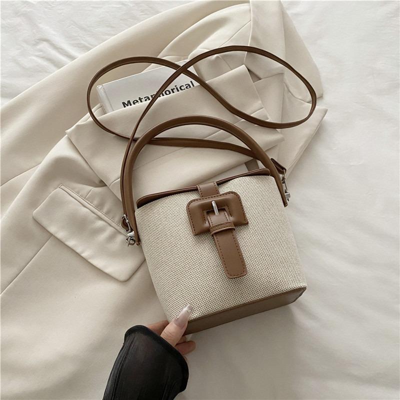 

Summer bag women s bag new niche design bucket bag personalized versatile retro shoulder messenger handbag