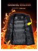 Men's Cotton-Padded Stand Collar Vest - Autumn/Winter Casual Sleeveless Outerwear