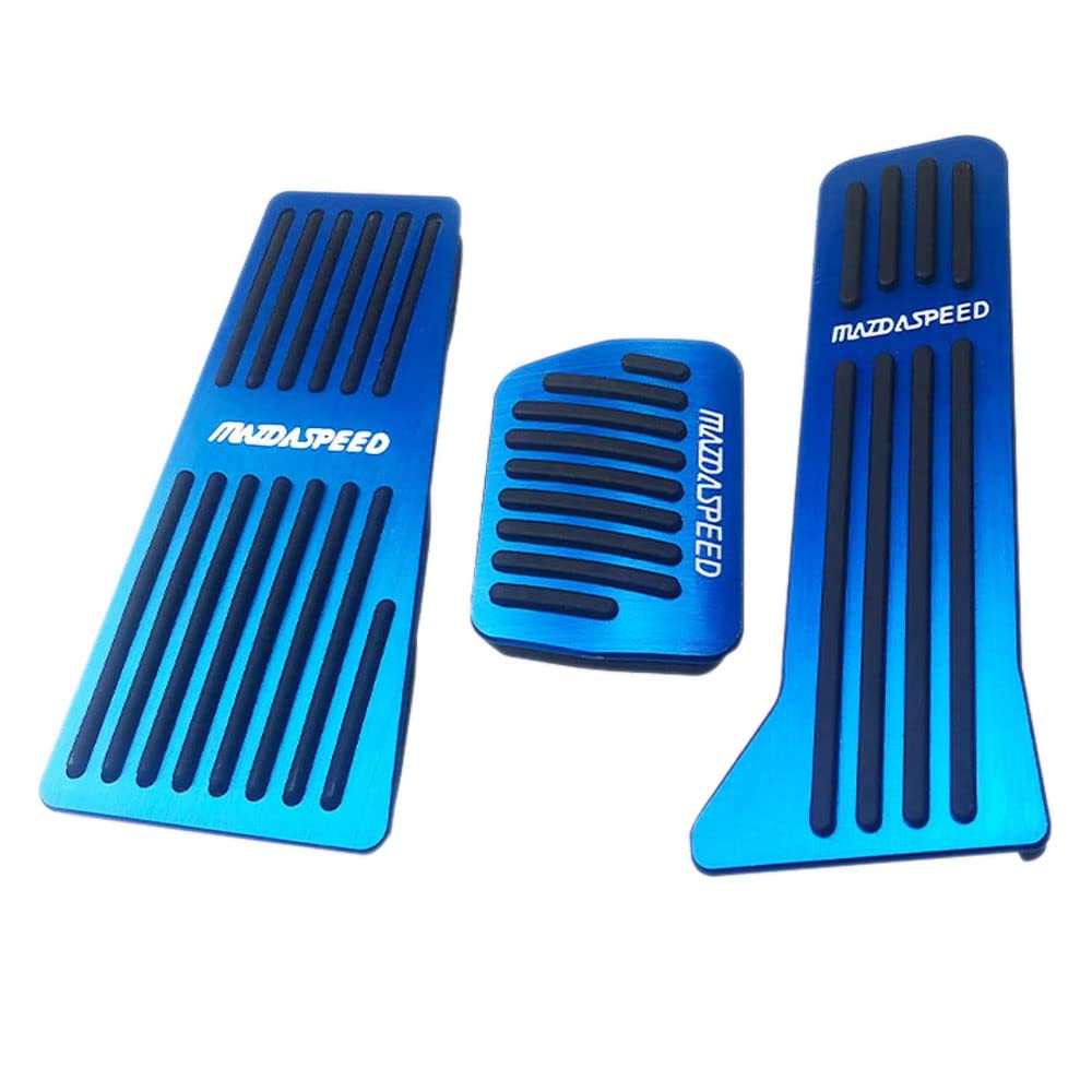 Boyous Aluminum and Accelerator Pedal No drilling and Compatible with many including the DK KG Demio DJ Axela and Atenza GJ series [One-Year Warranty]