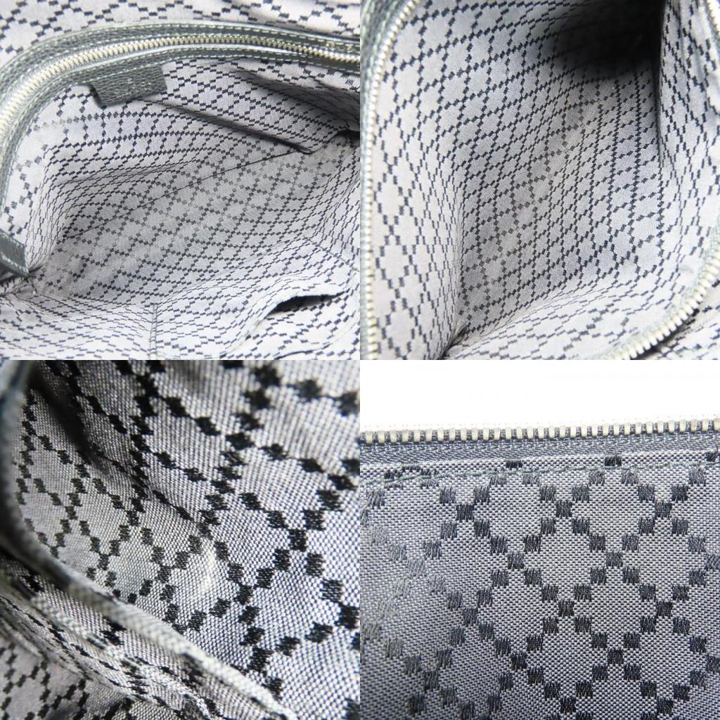 Used GUCCI Shoulder Bag Cosmopolis 394915 leather black simple