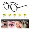 Vintage Round Anti Blue Light Glasses Clear Lens Fashion Plastic Frame Goggles Optical Men Women Eyeglass Frame Fake Eyewear