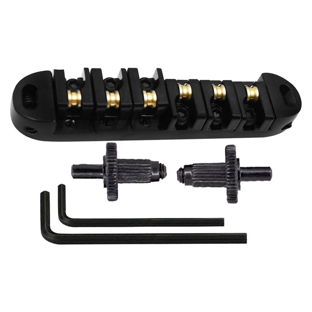 Roller Saddle Bridge Kits Locking Bridge Guitar Roller Saddle Bridge Kits for Gift