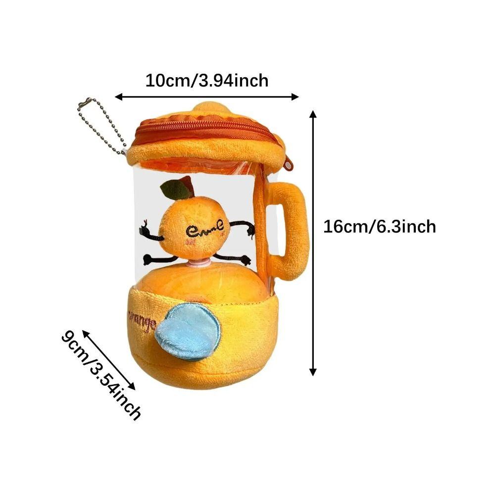 Cartoon Plush Fruit Juicer Toy Watermelon/Orange/Banana Plush Juicer Doll  Home Decor