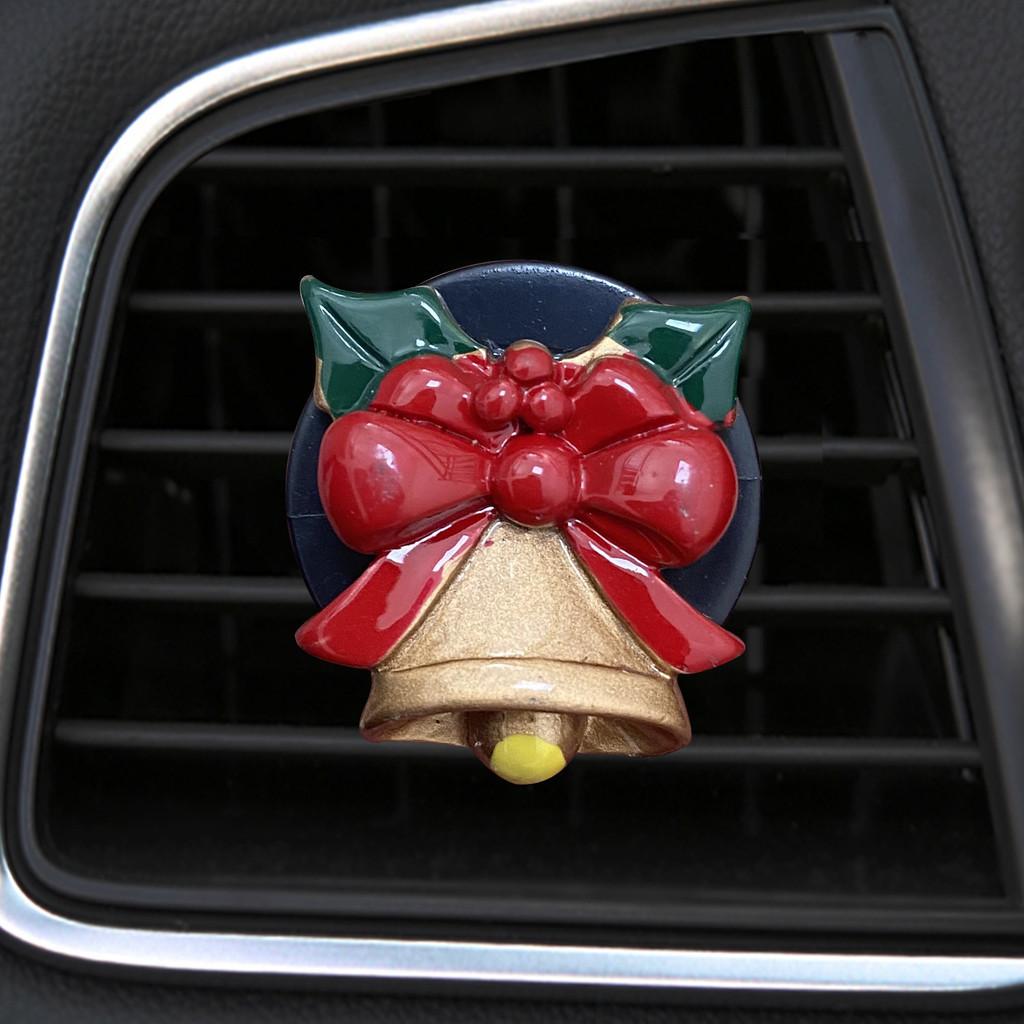 Cute Cartoon Car Air Vent Perfume Holder Christmas Decorative Accessories For Car Interior