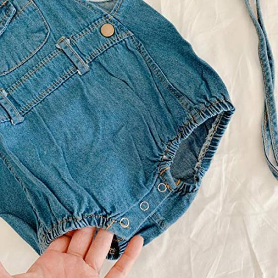 Citron Romper Denim Hat Set Baby Clothes Girls Boys Unisex Spring Summer Autumn Winter Baby Shower Present Cute Stylish Birthday 60cm 70cm 80cm 90cm