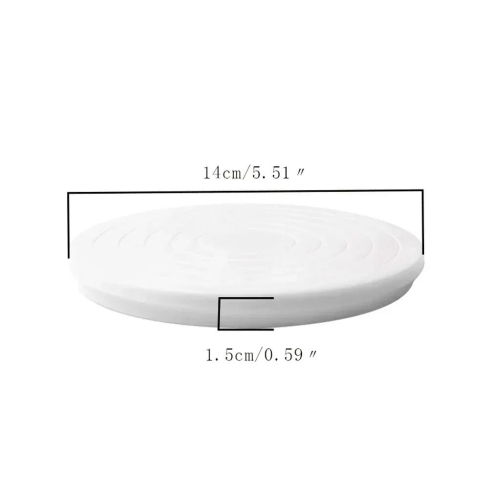 Plastic Cake Turntable Mini Cookie Stand Baking Tool Cake Turntable Stand  Home