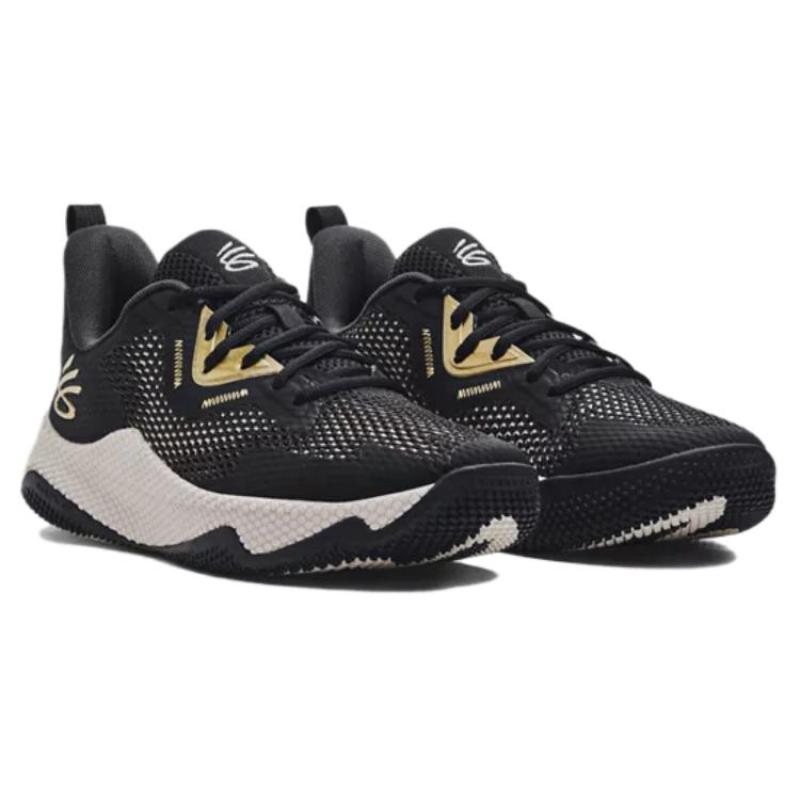 Under Armour Hovr Splash 3 'Black Metallic Gold' Sneakers 3026899-002