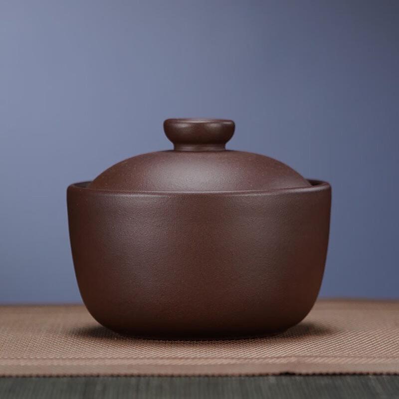 

JinLanChun Purple Clay Double Boiler Stew Pot