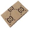 GG Jacquard Scarf 495592 Beige Wool/silk Unisex Used