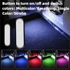 Mini Flashing Light Car Door Light Auto Open Safe LED Door Light LED USB Charging Car Atmosphere Light Vehicle Safety