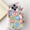 For Tecno Spark 30C 4G Case Popular Daisy Flower Soft Silicone Matte Cover For Tecno Spark30C 4G kl5 kl5n Full Protection Bumper