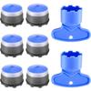 Faucet Aerator , 6PCS Aerator Replacement for Sink Faucet Flow Restrictor, Kitchen Bathroom Sink Aerators with Key Removal Wrench Tool