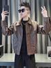 Men's High-End Trendy PU Leather Jacket - New 2025 Autumn/Winter Stylish Rogue Design