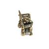 Spada Larga Giapponese Samurai EDC Ottone Coltello Perline Cordino Ciondoli Strumento da Esterno Fai da Te Paracord Braccialetti Intrecciati Charms Accessori