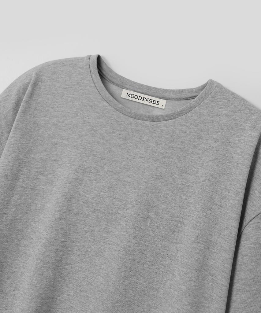 MOOD INSIDE Essential Semi-Over Short Sleeve_4 Colors