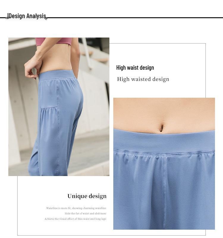 Women's Loose Fit Plus Size Yoga & Running Harem Pants - Spring/Autumn