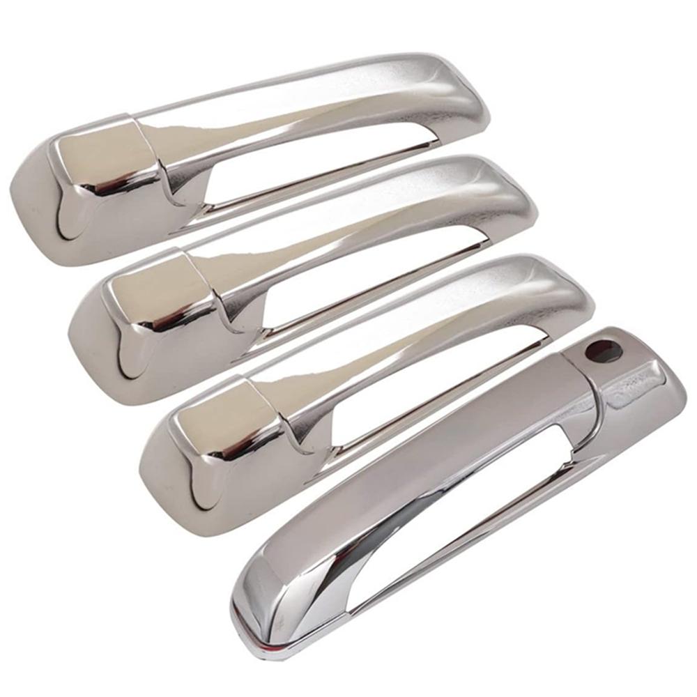 Chrome Door Handle Cover Cap For Dodge Ram 1500 2500 3500 4500 2009-2018