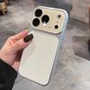 Lichee Pattern PU Leather Phone Case For For Iphone 17 16 1 14 Pro Max Hard PC Camera Large Window 17promax Cover