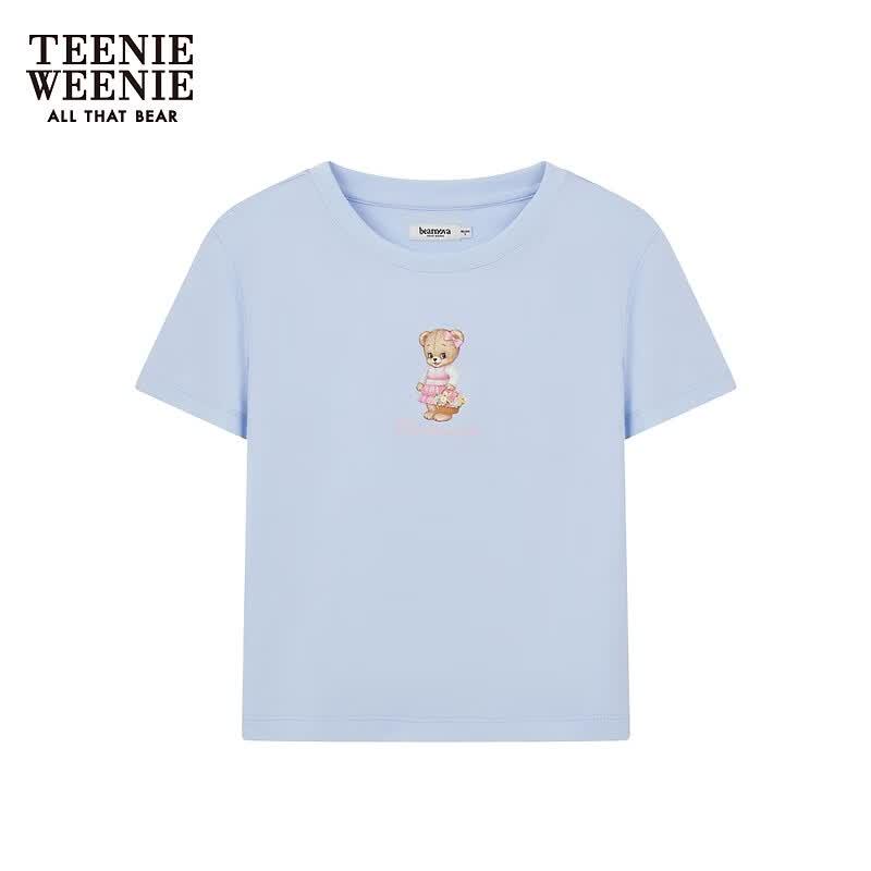 Teenie Weenie Bear Cartoon T-shirt M