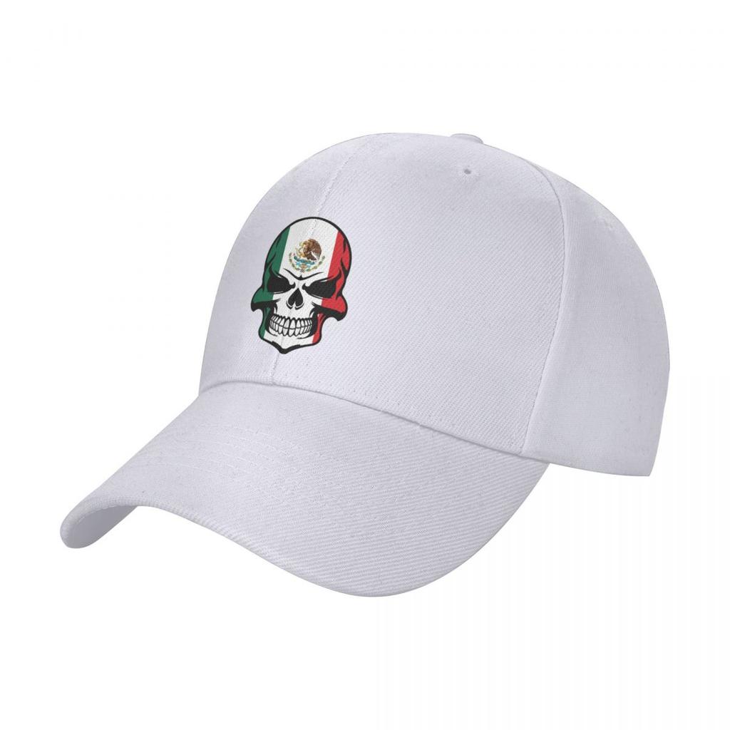 Baseballpet HET ZIT IN MIJN DNA Mexico Vlag Mexicaanse Fans Embleem Coole Fans Wilde Zonneklep Met Klep Verstelbaar Buiten Caps Unisex Dames