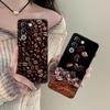 Coffee Beans Matte TPU Mobile Phone Case for VIVO V60 V50 V40 V30 V29 V27 V25 V23 Pro Lite 5G Colorful Printing Cover