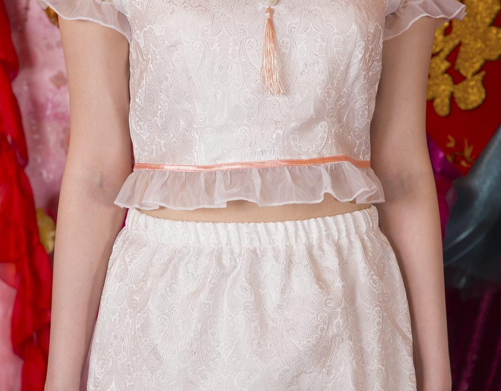 Clearstone Royal China Cosplay Halloween Katze China Süß M Weiß Damen