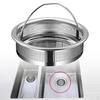 Kitchen Sink Strainer Drain with Handle, Universal Food Debris Catcher Stainless Steel