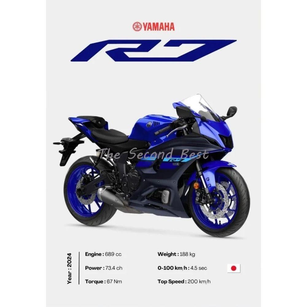 Vintage Japansk Motorcykel Metallplåtskylt Vardagsrum Väggdekor Modern Hemaccent