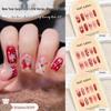 New Year Good Luck Little Pony Fireworks Bow Cat Eye Nail Stickers P465-470