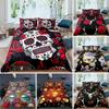 3D Printed Gothic Skull Bedding Set Duvet Cover Bedroom Comforter Covers Single Twin King Size Quilt Cover Home Textile