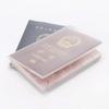 Transparent Passport Cover On Waterproof Document Bags Passport Protective Sleeve