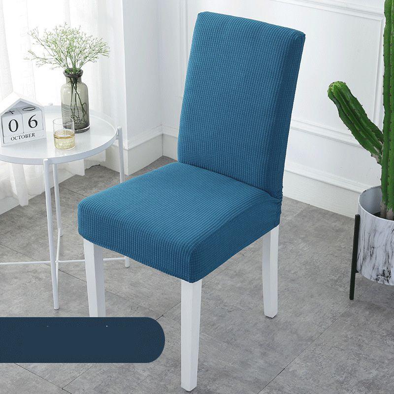 Weicher Polarfleece Stuhlbezug mit elastischem Spandex für Esszimmer Küche Stretch