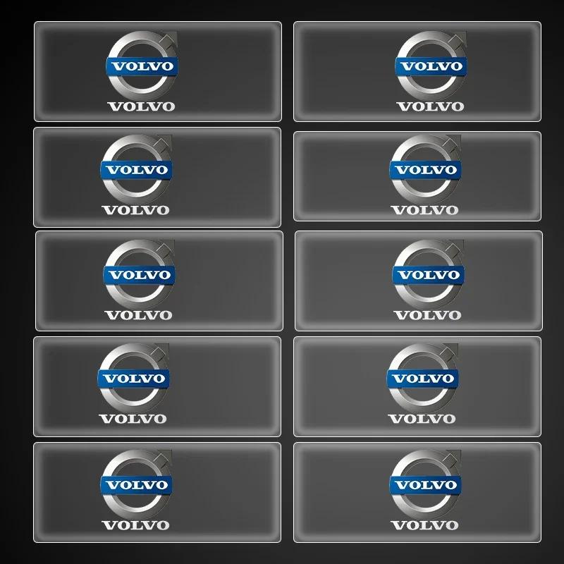 Car logo Sticker Central control Decals For Volvo AWD C30 C70 S40 S60 S80 S90 T6 V40 V50 V60 V70 V90 XC40 XC60 XC70 XC90 auto