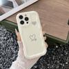 Double Love Heart Pattern Mobile Phone Case Suitable for iPhone 17 16 15 14 13 12 11 Pro/ Max /Plus Anti-fall and Shockproof