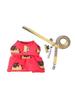 MONCHOUCHOU Tiny Dog Prom Harness Red