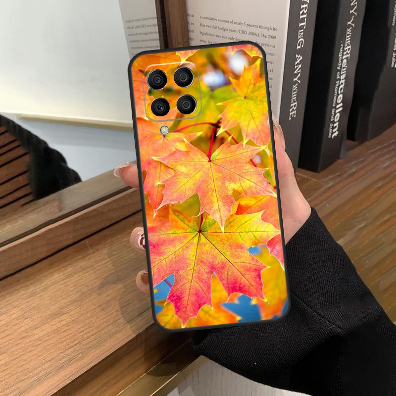Colorful Leaves Case For Samsung Galaxy M13 M53 M51 M31 M11 M14 M34 M54 M12 M32 M52 M16 M36 M56 M15 M35 M55