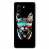 Per Custodia Infinix Hot 50 5G Fiori Morbido Silicone TPU Antiurto Custodie per Telefono per Infinix X6720 Animali Lupo Cool Copertura Protettiva