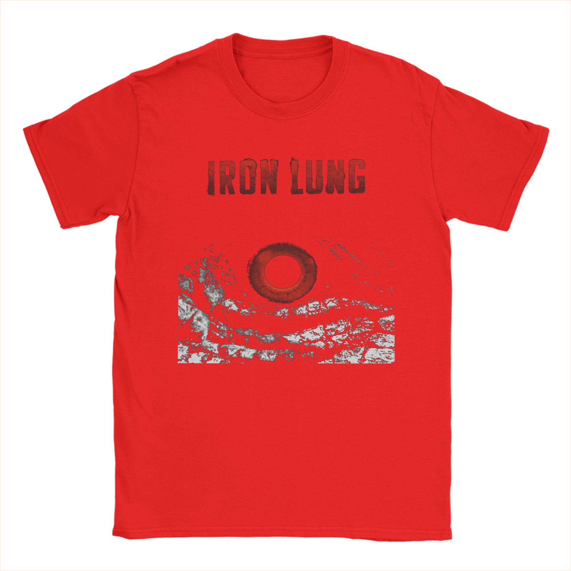 

Funny Iron Lung Monster Eye TShirts Unisex Crew Neck Pure Cotton T Shirt Short Sleeve Tee Shirt Printed Clothing S